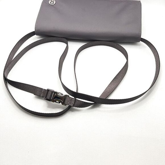Lululemon Wallet Clutch Crossbody Lunar Rock Gray Organizer Bag - Picture 6 of 11
